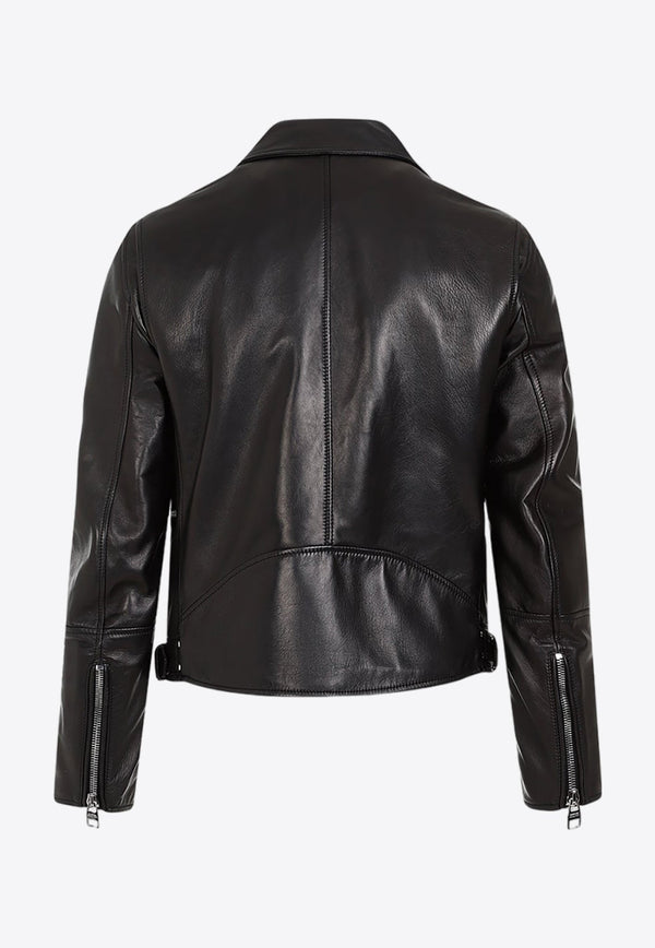 Zip-Up Biker Jacket