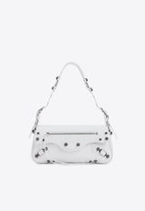 Small Le Cagole Leather Shoulder Bag