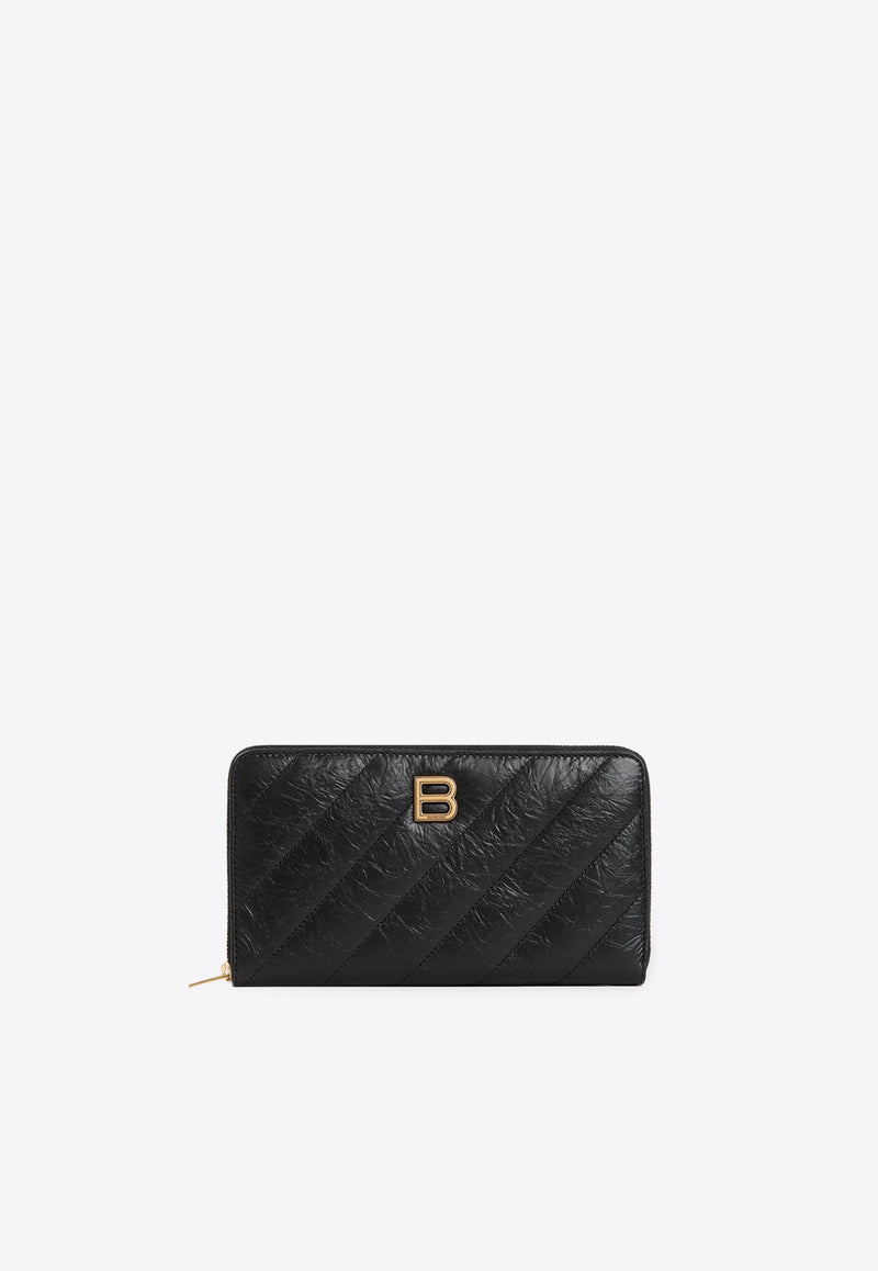 Crush Continental Calf Leather Wallet