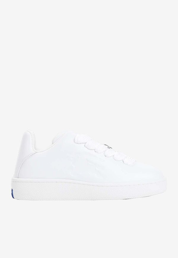 Low-Top Sneakers in Box Leather