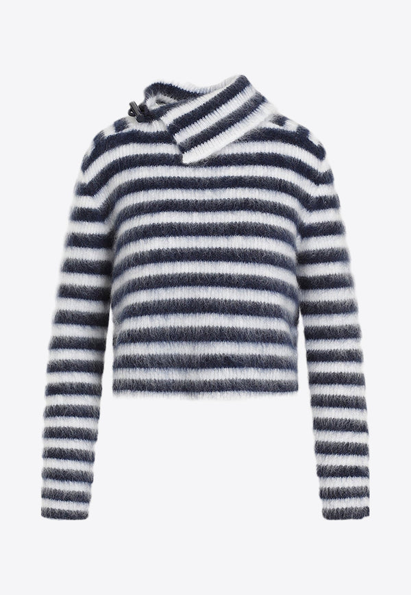 Striped Mohair Sweater