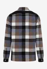 Checked Virgin Wool Shirt