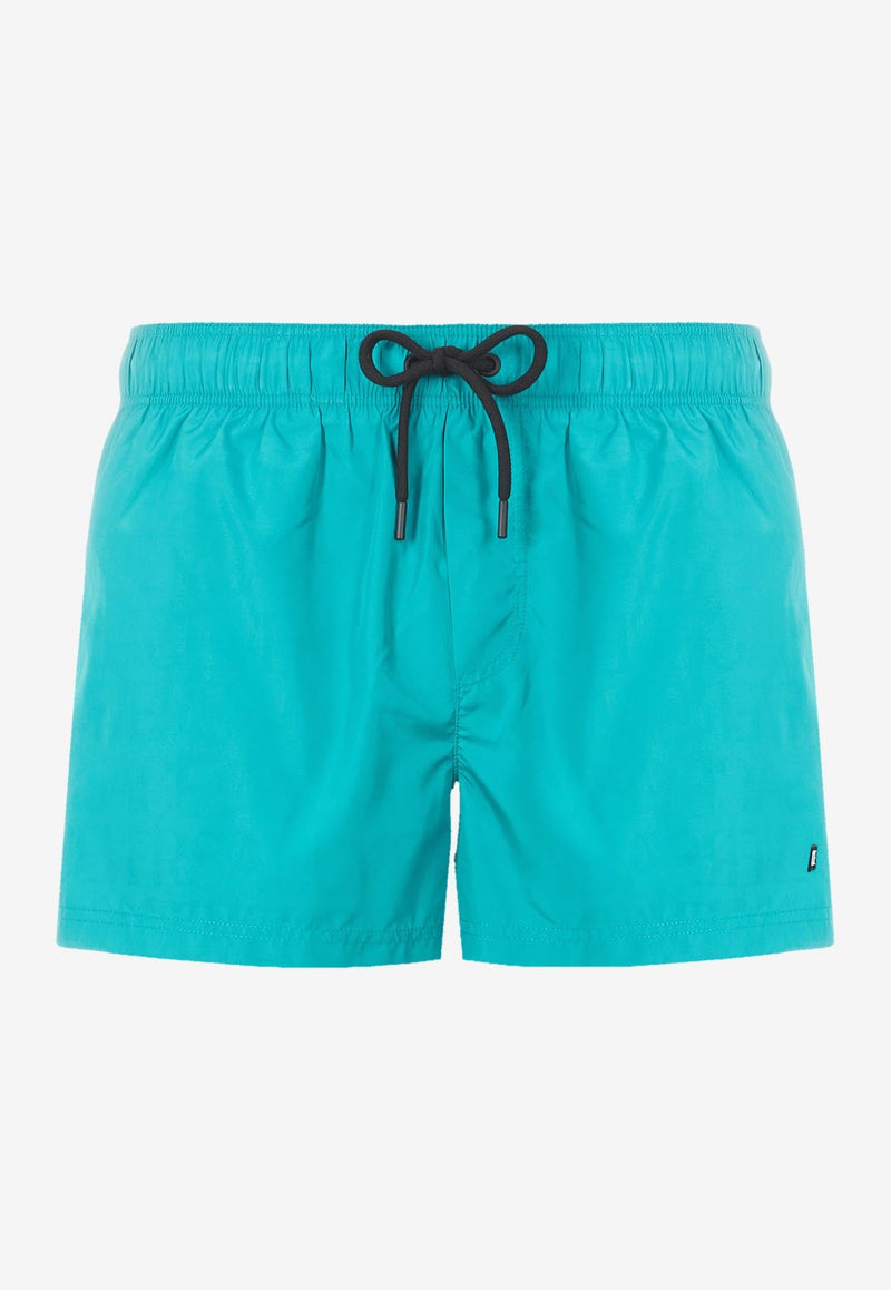 Logo Patch Swim Shorts