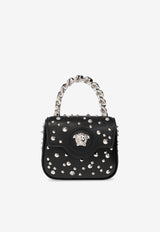 Mini La Medusa Spiked Top Handle Bag