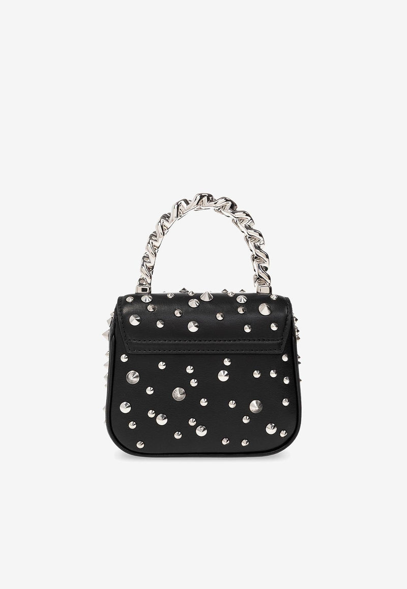 Mini La Medusa Spiked Top Handle Bag