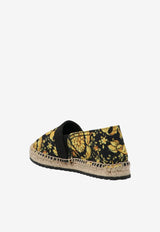 Girls Barocco Print Espadrilles