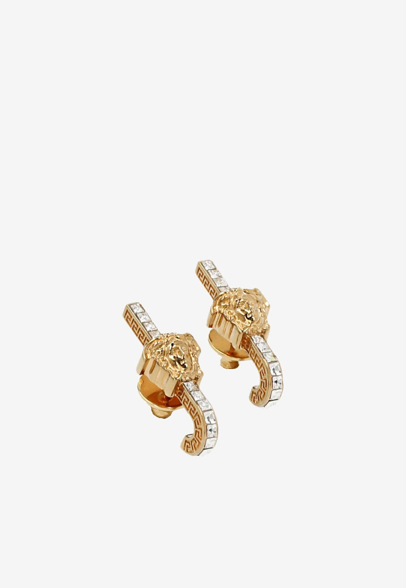 Medusa J-Shaped Earrings