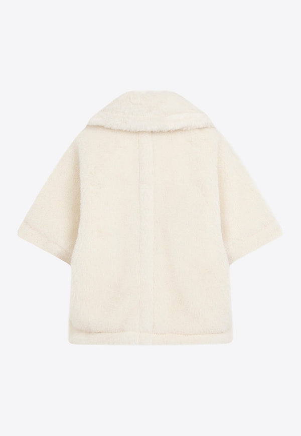 Teddy Fur Cape