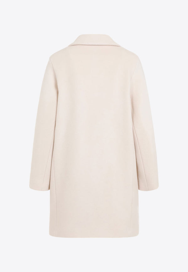 Cocoon Wool and Cashmere Coat