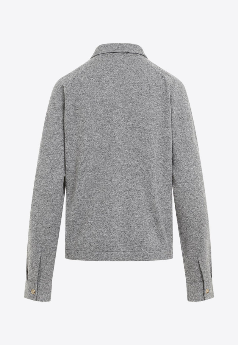 Cashmere Long-Sleeved Shirt