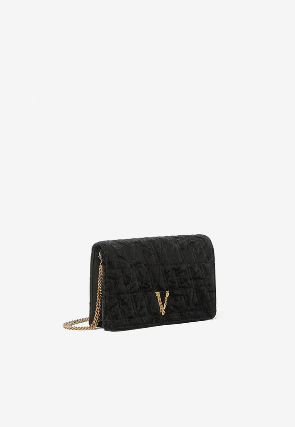 Virtus Velvet Clutch