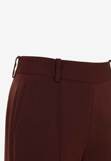 Flared Pleated Pants