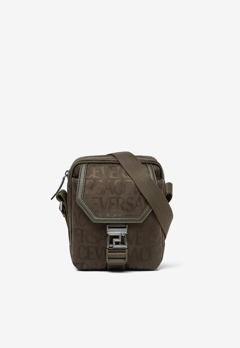 All-over Logo Jacquard Messenger Bag