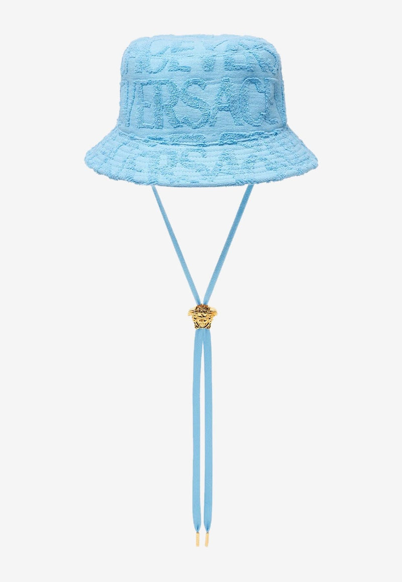 Logo Jacquard Terry Bucket Hat