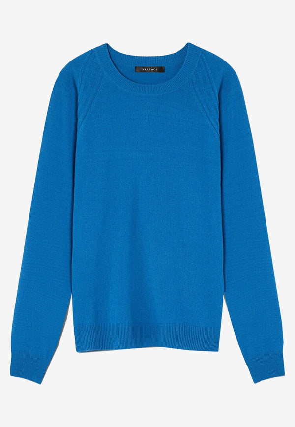 Greca Cashmere Knit Sweater