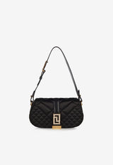 Mini Greca Goddess Quilted Satin Shoulder Bag