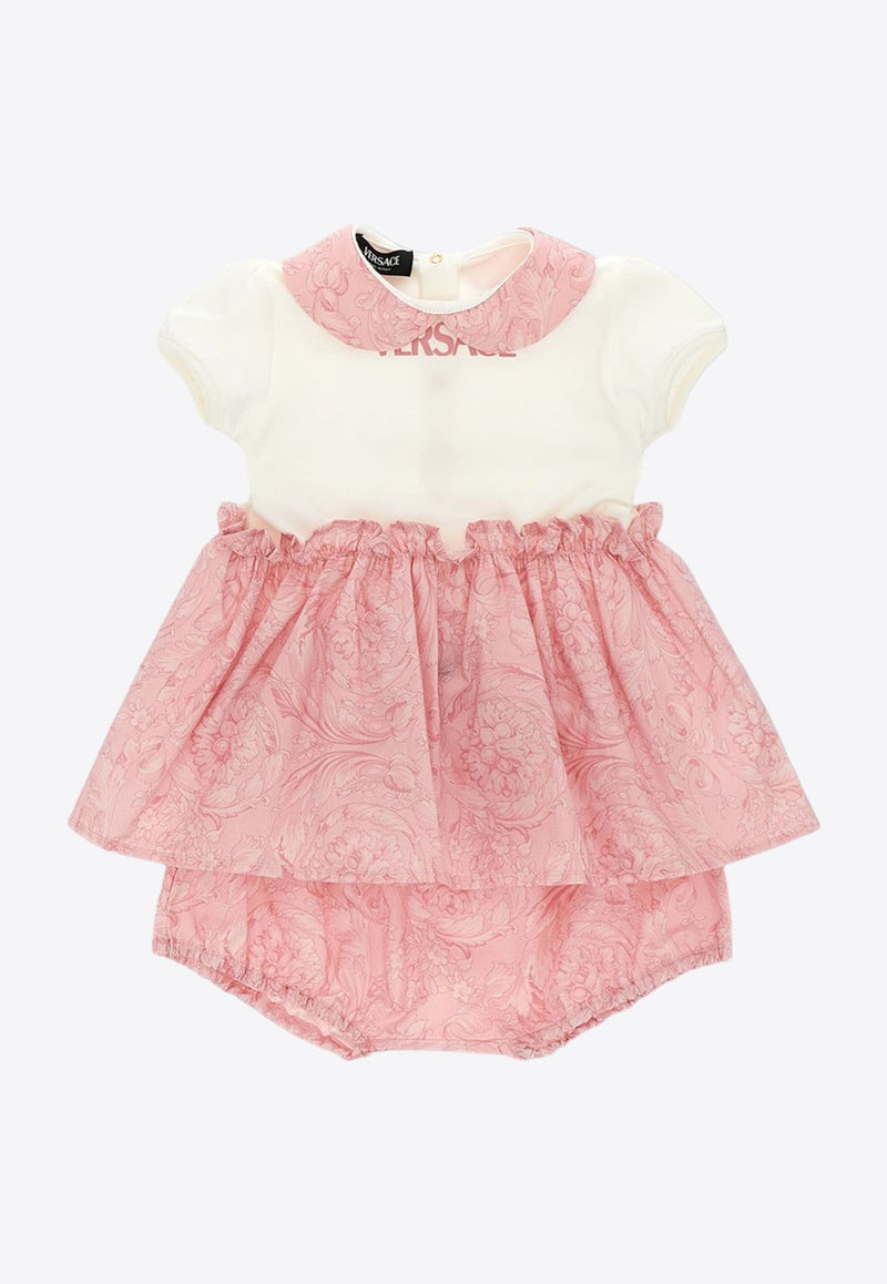 Baby Girls Paneled Baroque Dress