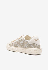 Barocco Greca Jacquard Sneakers