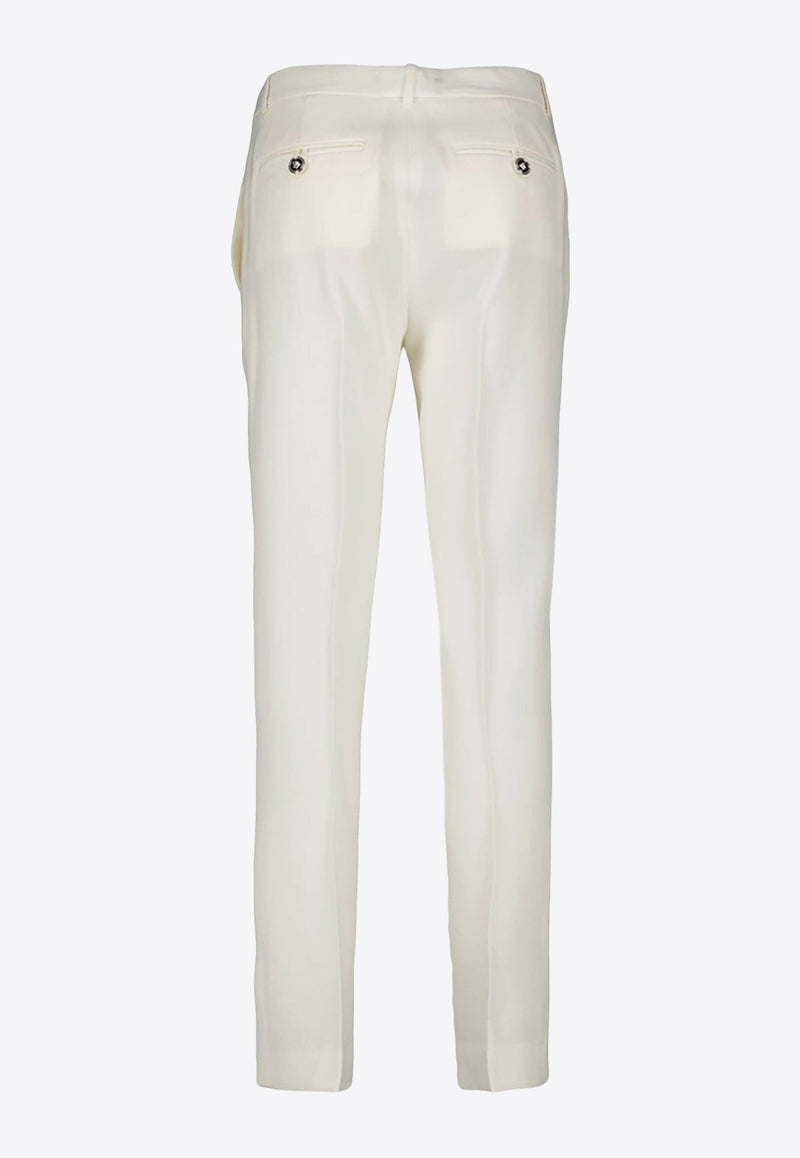 Straight-Leg Tailored Pants