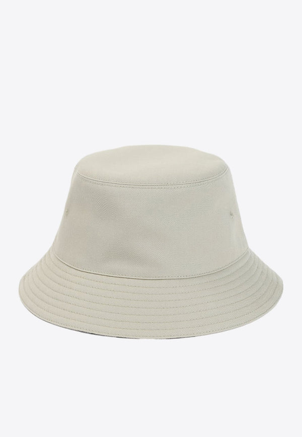 Reversible Logo-Embroidered Bucket Hat