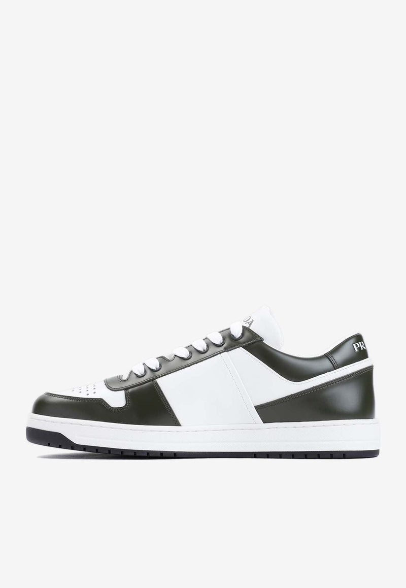 Downtown Calf Leather Low-Top Sneakers