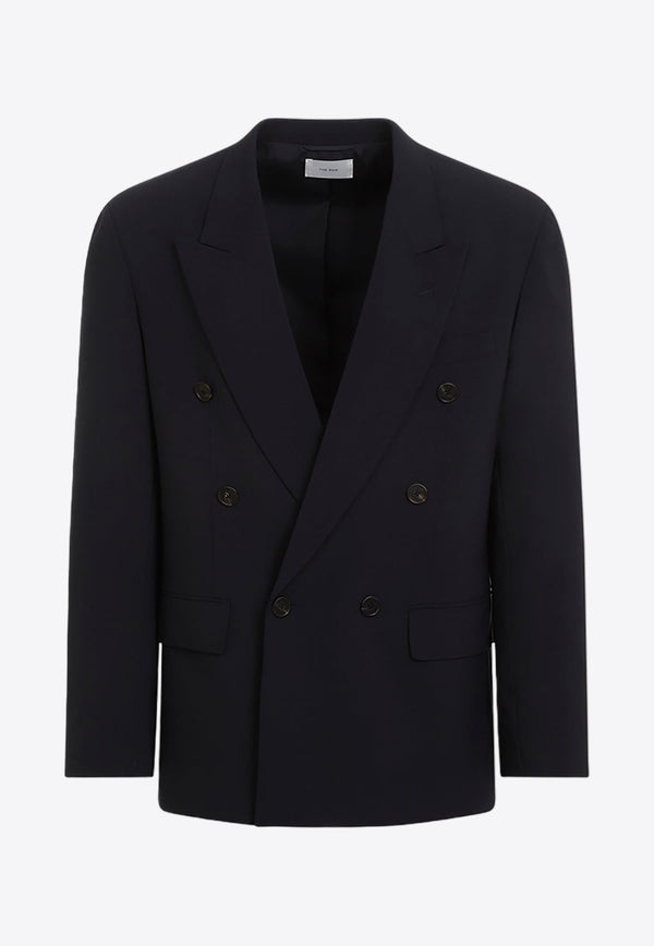 Marri Double-Breasted Wool Blazer