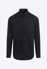 Long-Sleeved Button-Up Shirt