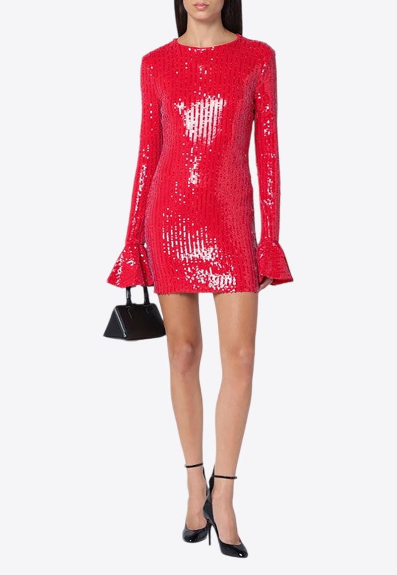 Sequined Mini Dress