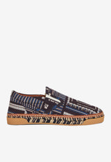 Bandana-Print Espadrilles