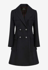 Double-Breasted Wool Coat