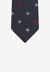 Logo Pegaso Silk Tie