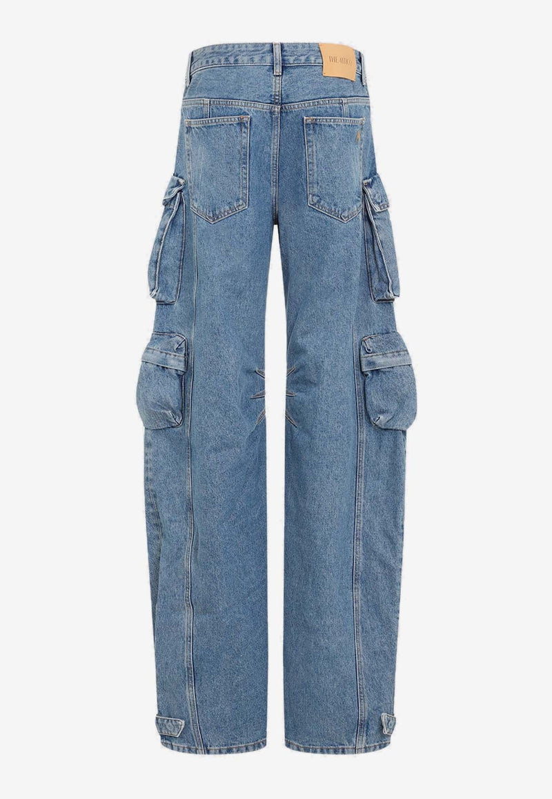 Fern Straight-Leg Cargo Jeans