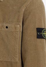 Logo Patch Zip-Up Jacket
