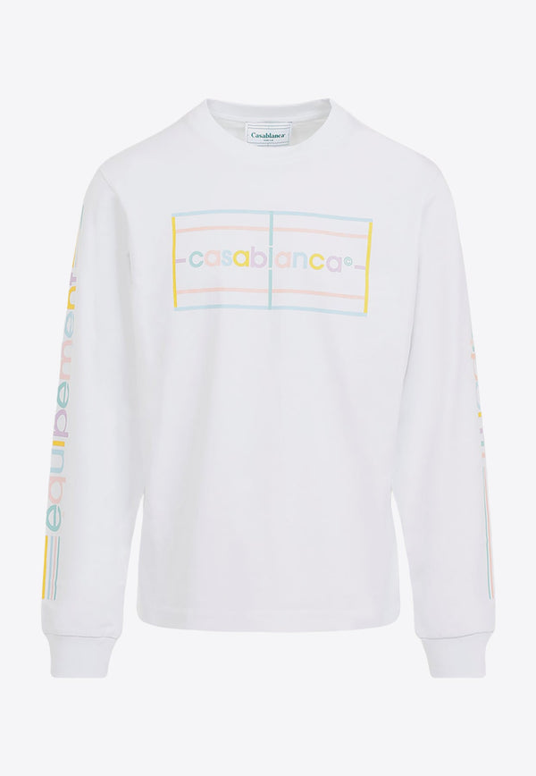 Logo Print Long-Sleeved T-shirt