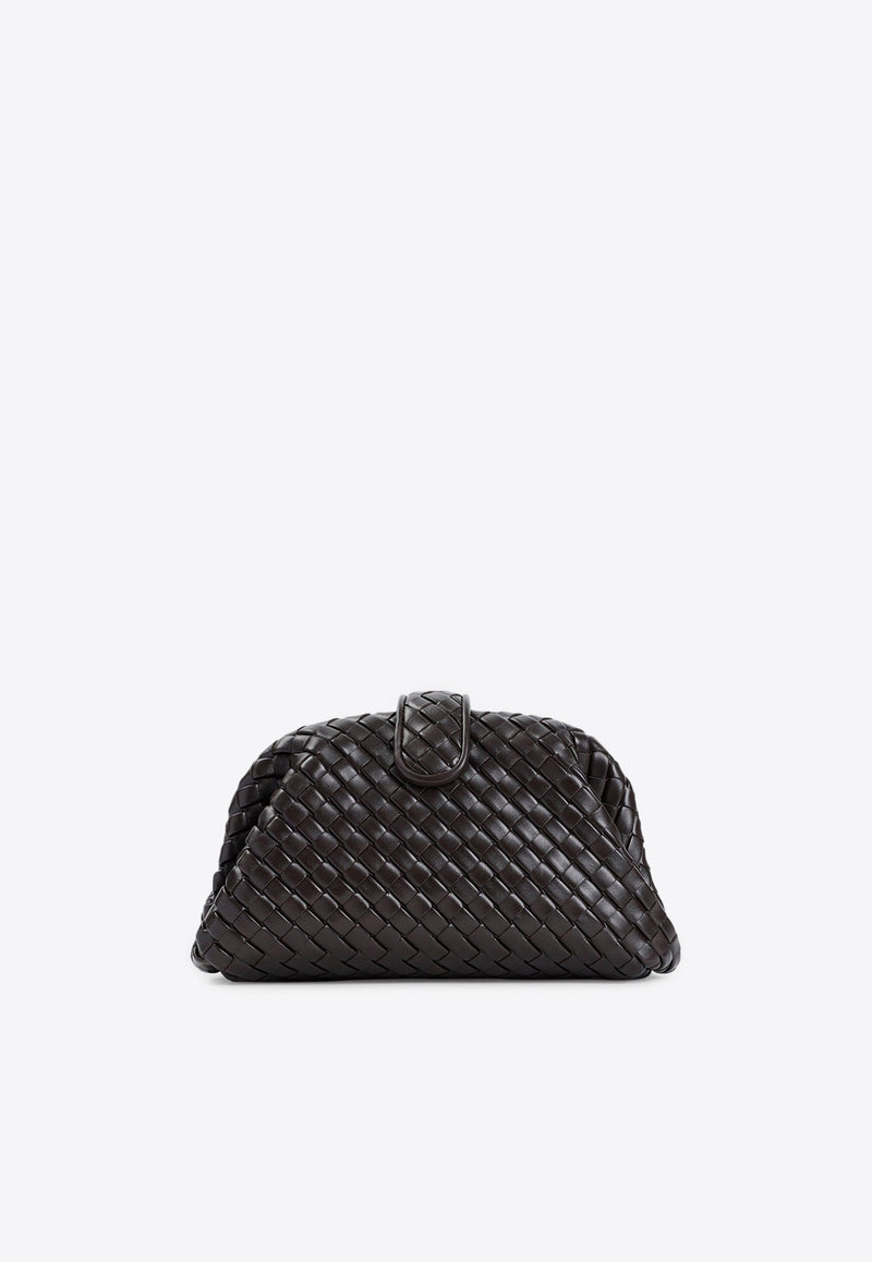 Small Lauren 1980 Clutch in Intrecciato Leather