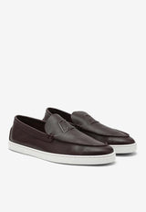 Leather Varsiboat Loafers