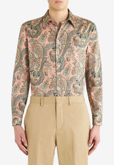 Ornamental Paisley Print Shirt