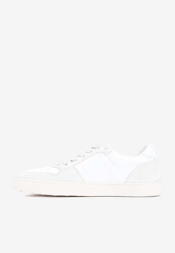 Suede and Leather Sneakers