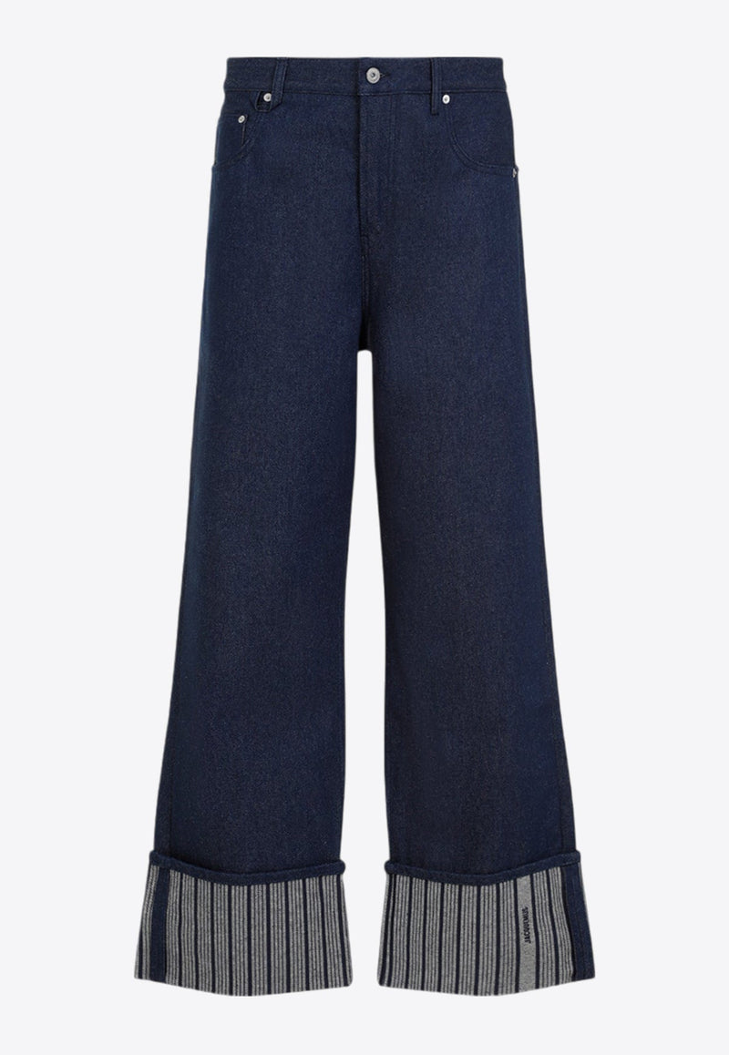 Wide-Leg Baggy Jeans