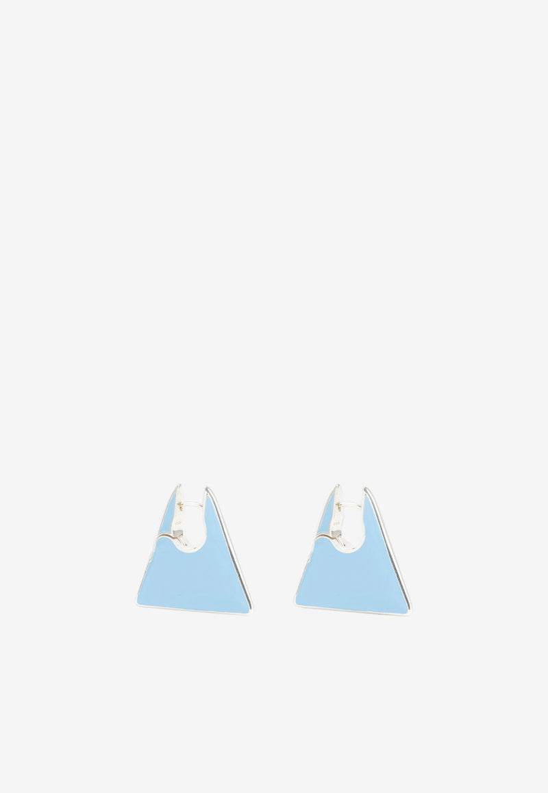 Triangle Hoop Earrings