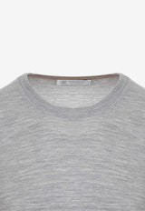 Wool and Cashmere Crewneck Sweater