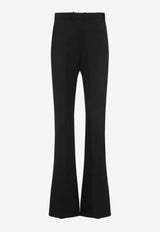 Flared Wool Pants