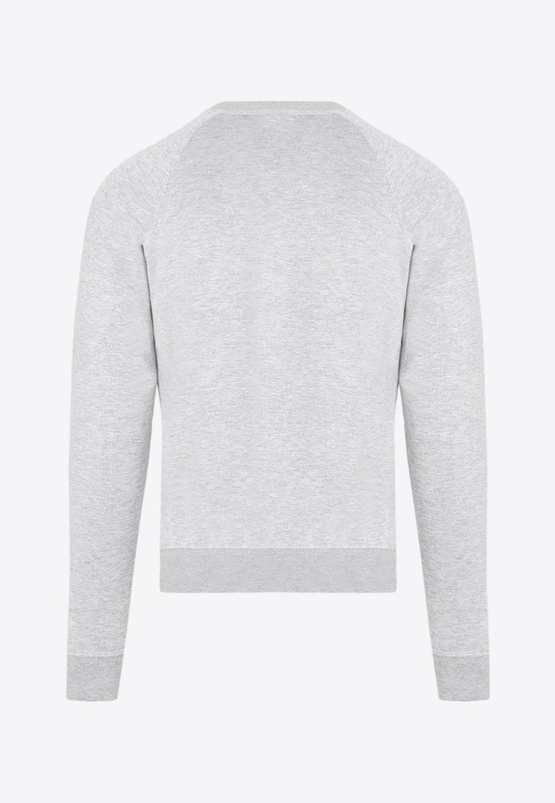 Crewneck Sweatshirt with TF Racking Detail