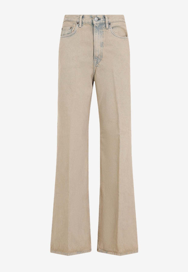 High-Waist Relaxed Jeans