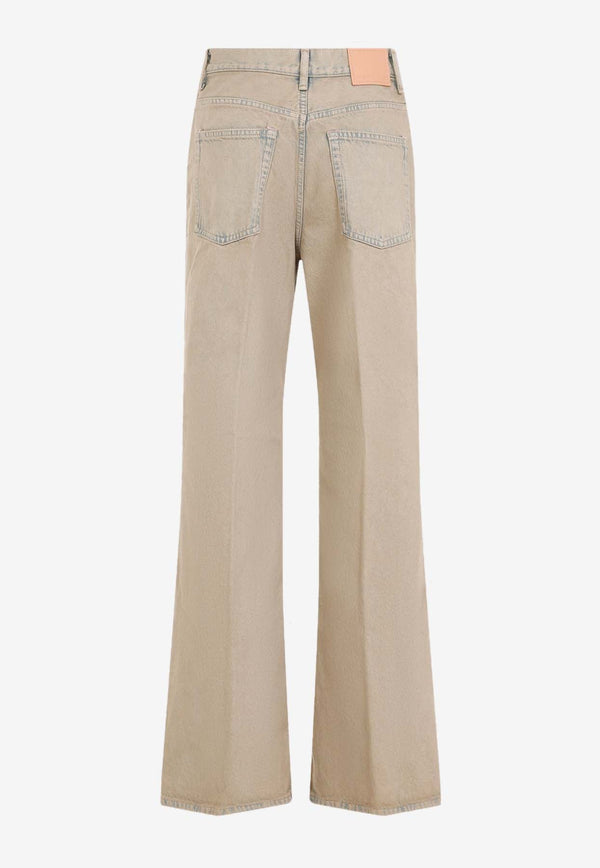 High-Waist Relaxed Jeans