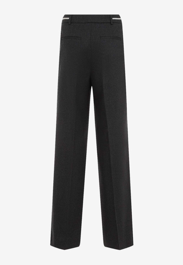 Tailored Straight Pants