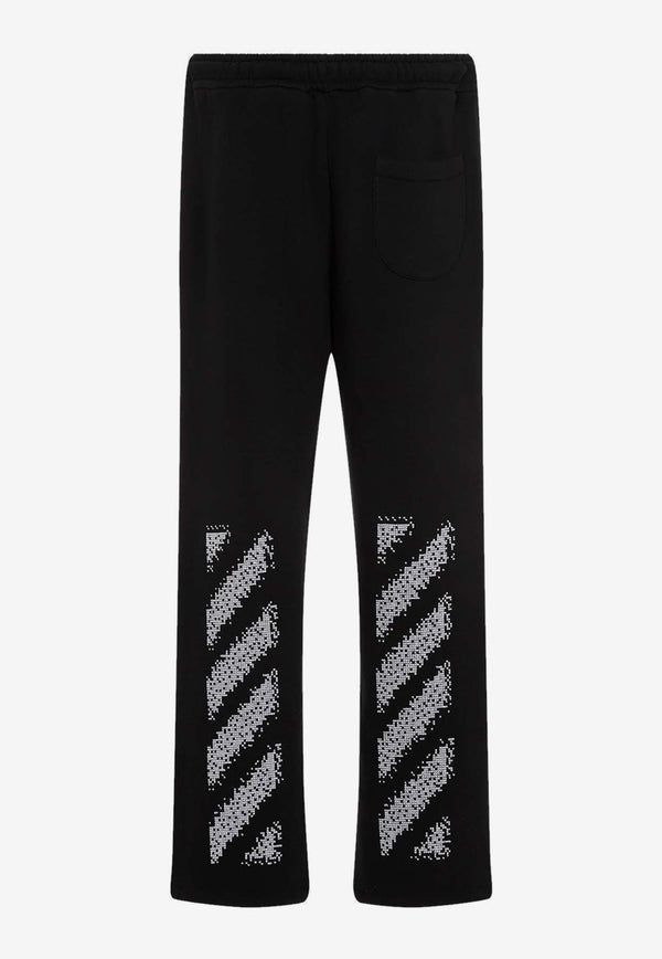 Pixel Diag Track Pants