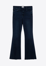The Weekender Fray Flared Jeans