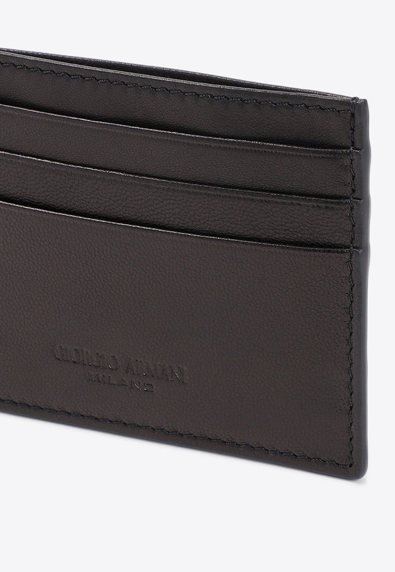 Logo Leather Cardholder