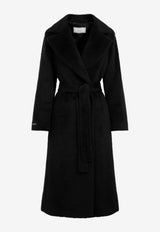 Alpaca Belted Long Coat